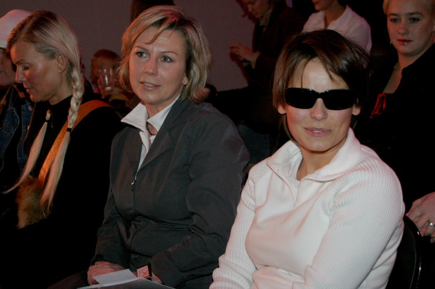 Anna Mucha i mama