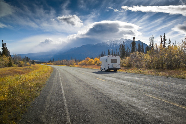 Can 1826 Alaska Highway near Destruction Bay