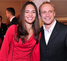 Akpa, Anna Czartoryska-Niemczycka, Piotr Adamczyk, premiera filmu "Śluby panieńskie", 2010