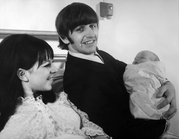 Maureen Cox and Ringo Starr