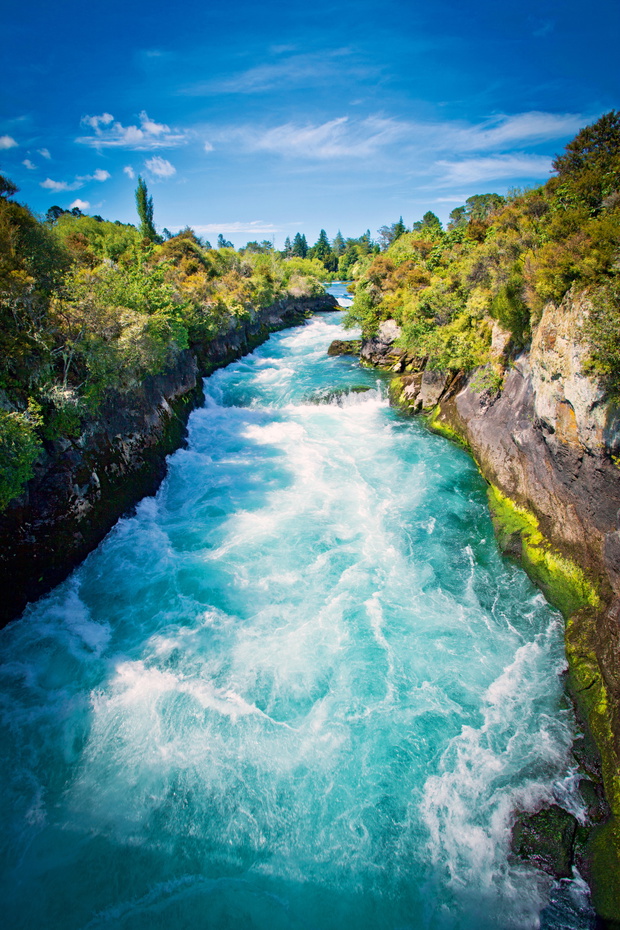 Huka Falls Taupo New Zealand