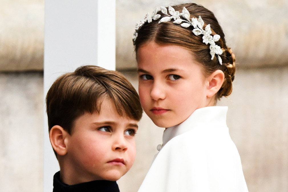 GettyImages-1487933666 księżniczka Charlotte, książę Louis, koronacja Karola III, 6 maja 2023