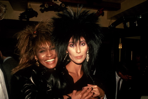 Tina Turner with Cher