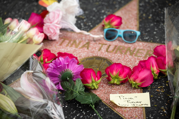 Tina Turner's Hollywood Walk Of Fame Star