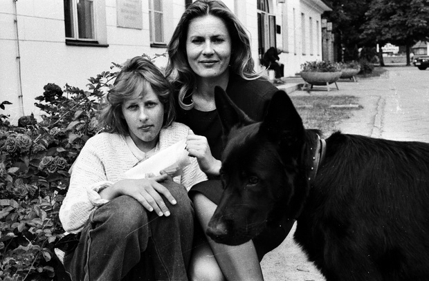 Grazyna Szapolowska i jej corka Katarzyna Jungowska
