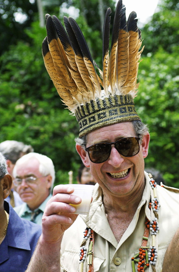 Charles Drinking In Guyana