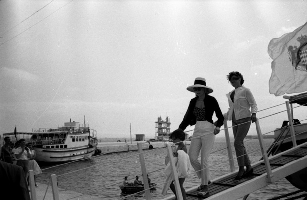 Prince And Princess Of Monaco In Majorca