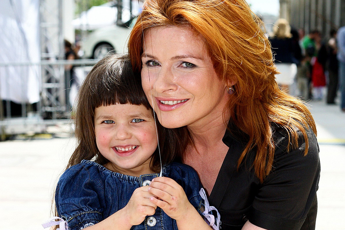 Anna Maruszeczko z córką, 2009