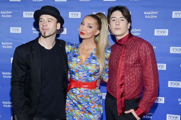 scena z: Tomson, Cleo, Dawid Kwiatkowski, SK:, , fot. Piętka Mieszko/AKPA