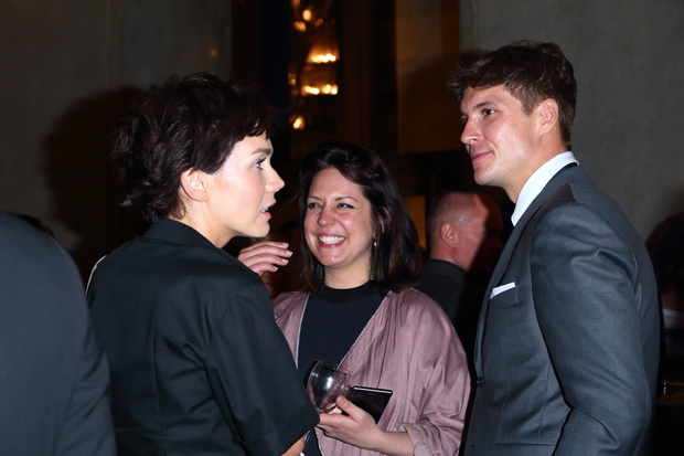 Olga Boladz (L), Mikolaj Roznerski
