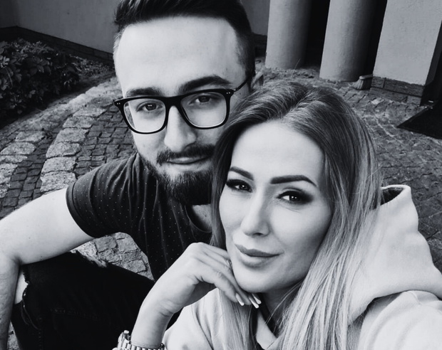 Sylwia Peretti z synem