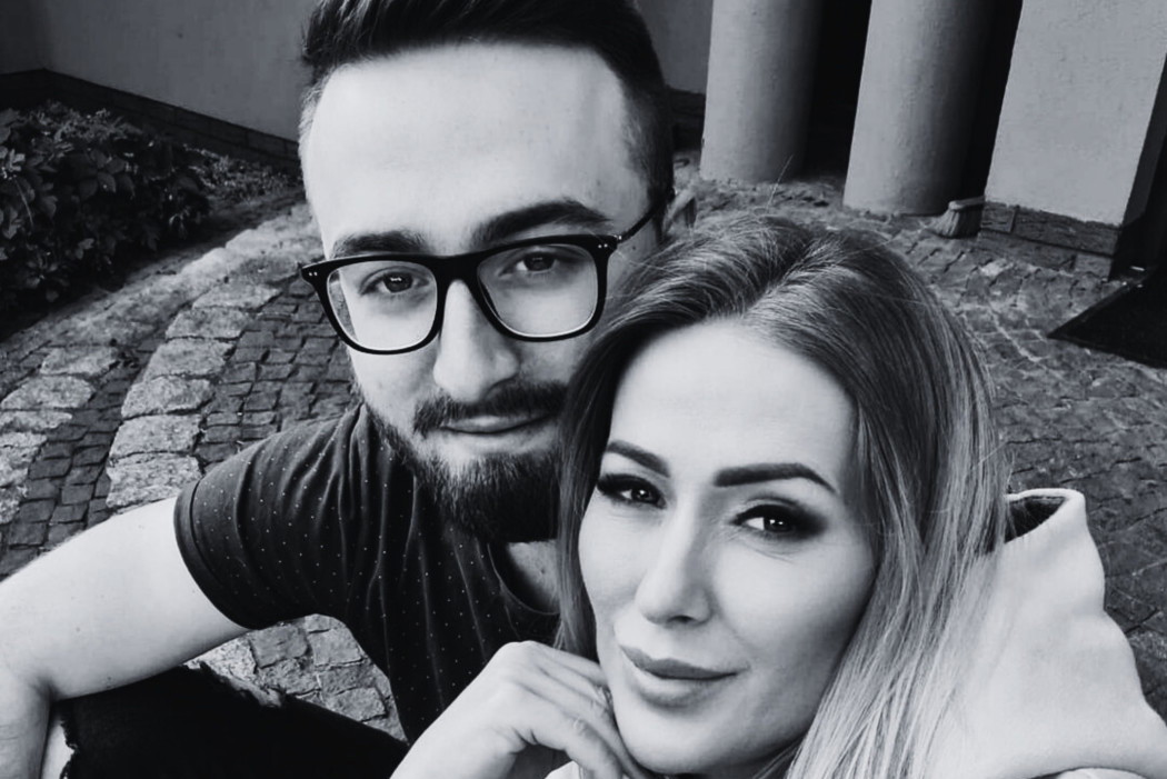 Sylwia Peretti z synem