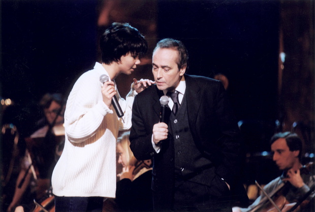 scena z: Edyta Górniak, Jose CarrerasPolska 1998fot. Proñczyk/AKPA