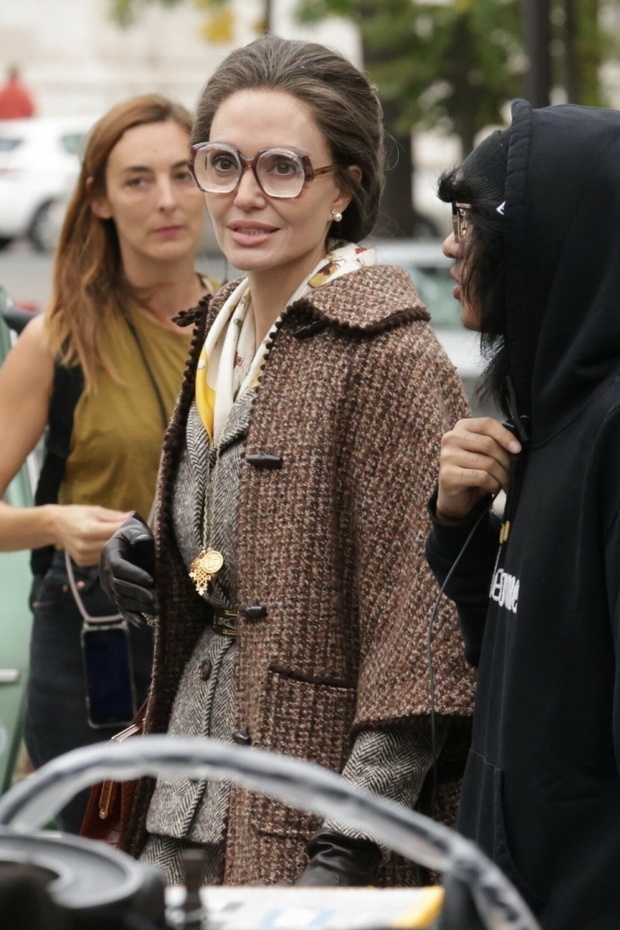 Angelina Jolie na planie filmu o Marii Callas