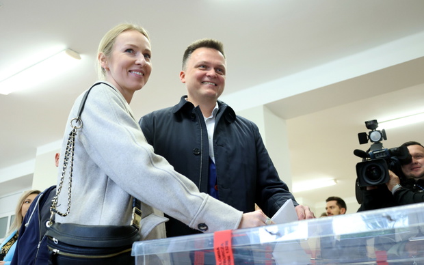 Wybory parlamentarne 2023 - g?osowanie VIP-ów