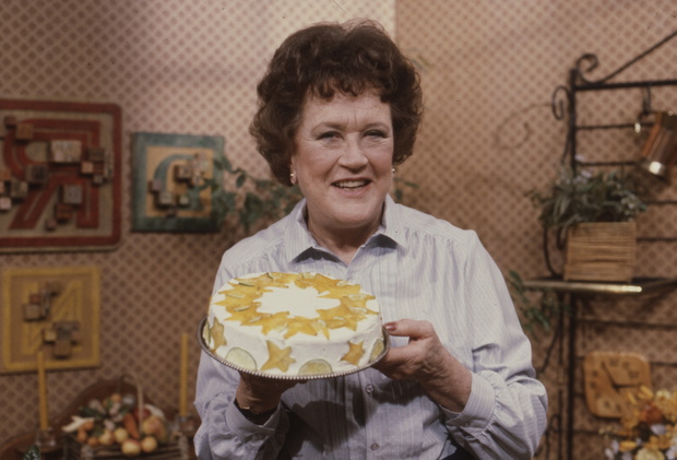 Julia Child Cooking