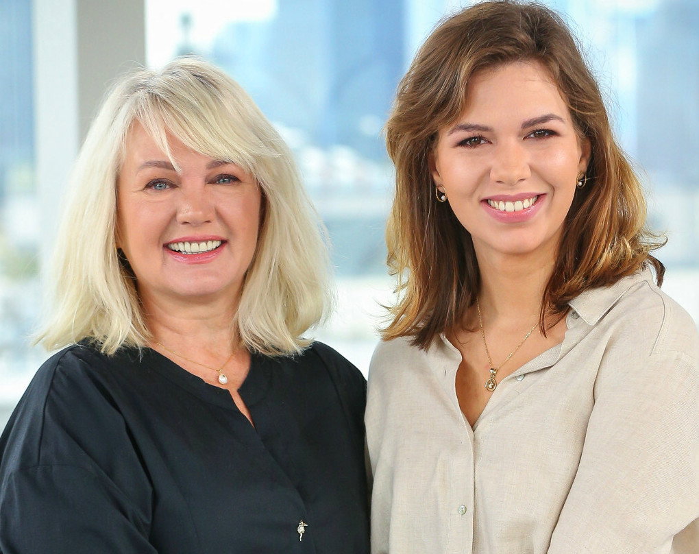 Kornelia Maciejewska, Agnieszka Pilaszewska z córką