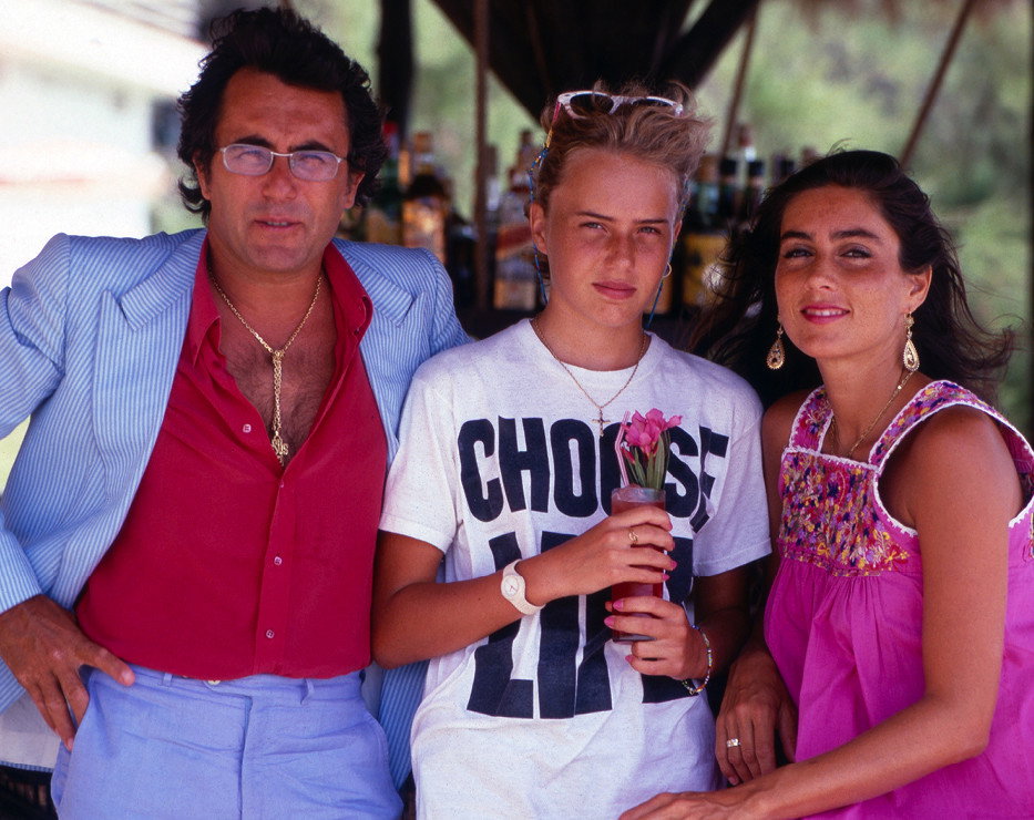 Al Bano (Albano Carrisi), Romina Power, córka Ylenia Carrisi, Włochy, 1990 rok