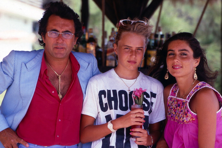 Al Bano (Albano Carrisi), Romina Power, córka Ylenia Carrisi, Włochy, 1990 rok