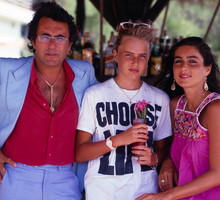 Al Bano (Albano Carrisi), Romina Power, córka Ylenia Carrisi, Włochy, 1990 rok