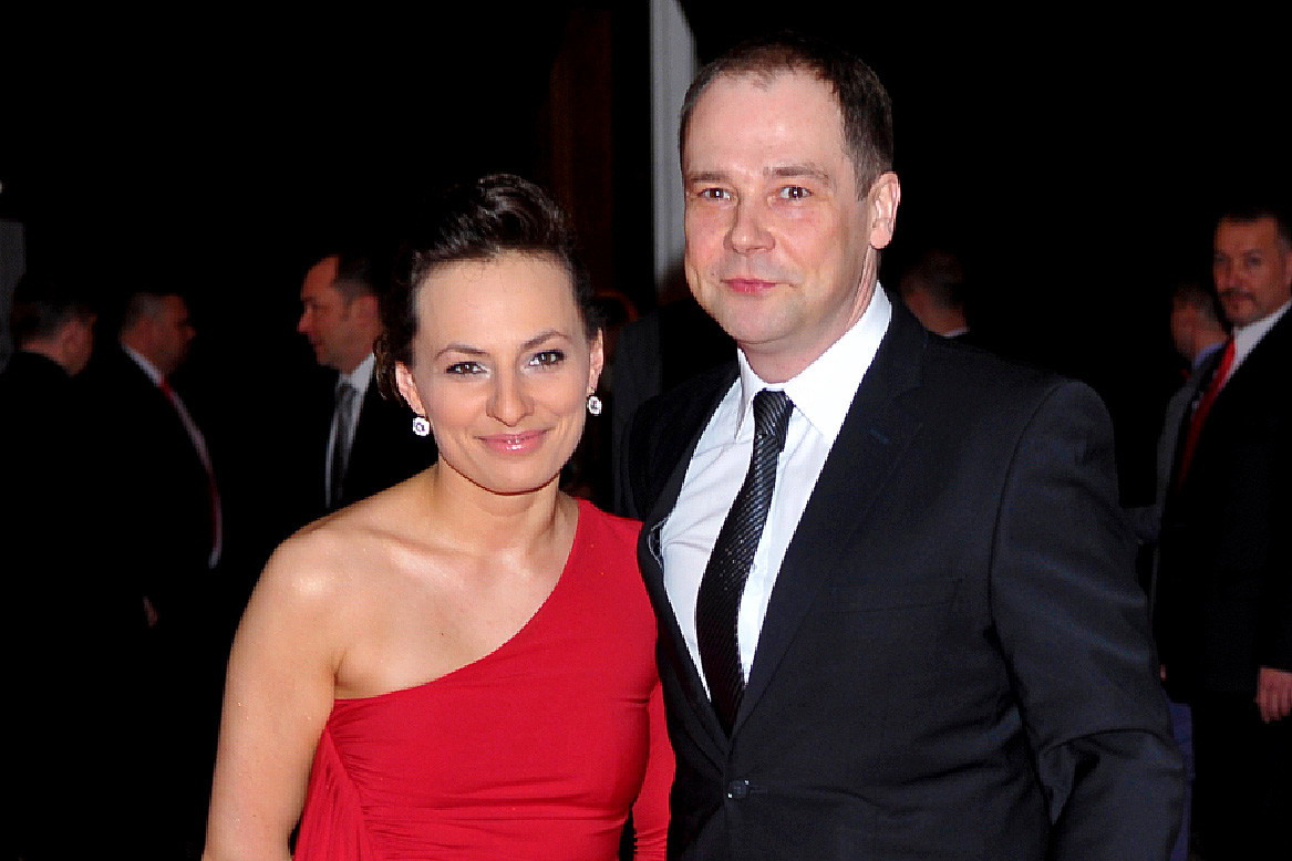 Jarosław Kulczycki, żona Dorota, jam otw