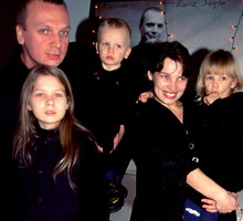 Grzegorz Ciechowski, dzieci, żona, jamnik otw