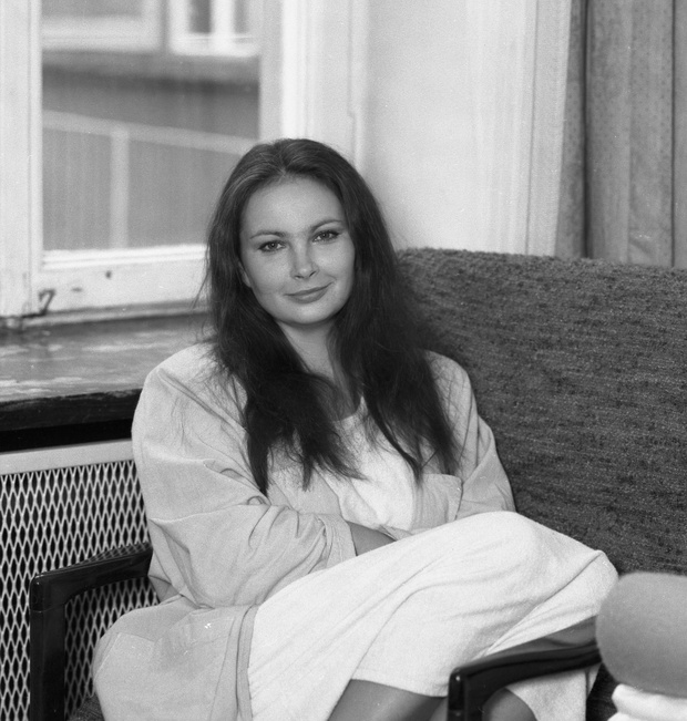 Aktorka prywatnie w 1986 r.