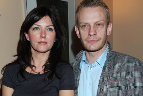 Bartosz Żukowski, była żona Ewa Coll, premiera spektaklu w Teatrze Kamienica, 27.11.2011 rok
