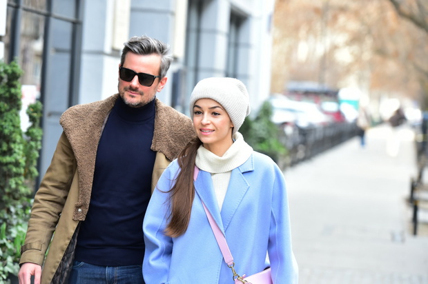 Agnieszka Wied?ocha i Antoni Pawlicki przed studiem DDTVN