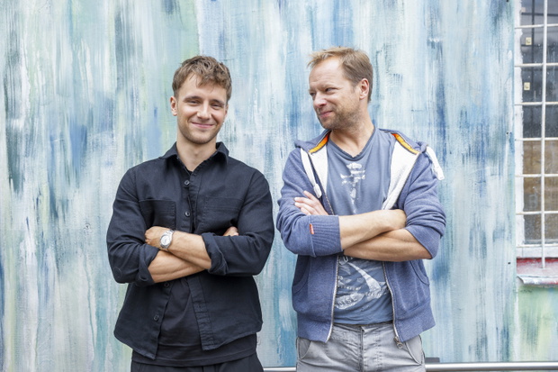 scena z: Maciej Musiał, Maciej Stuhr, SK:, , fot. Podlewski/AKPA