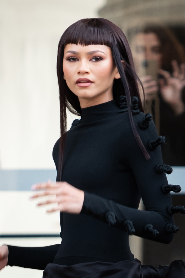 Celebrity Sightings - Paris Fashion Week - Haute Couture Spring/ Summer 2024 - Day One
