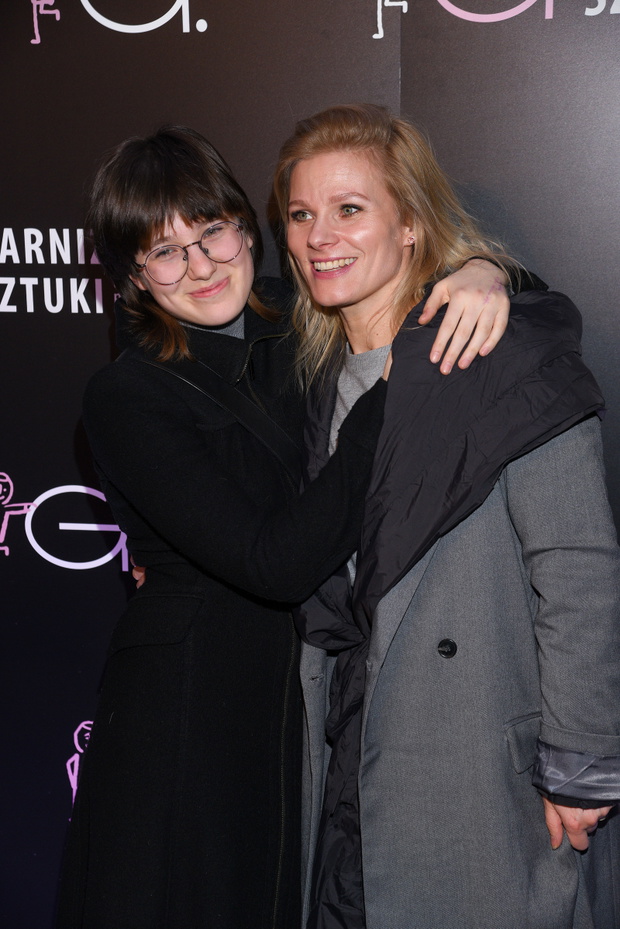 Anna Glogowska z corka