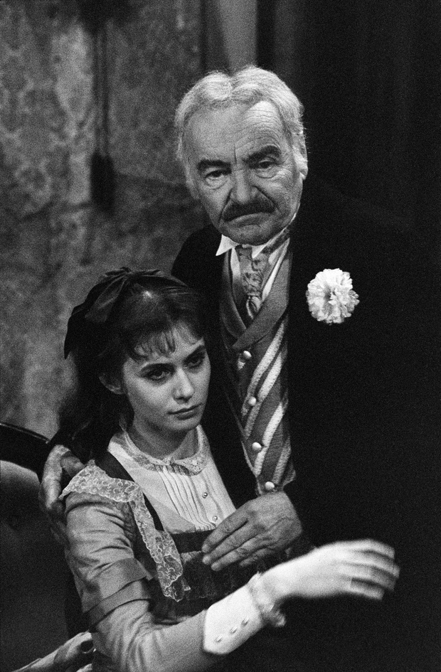przedstawienie "Grube ryby" w Teatrze Telewizji, 1992