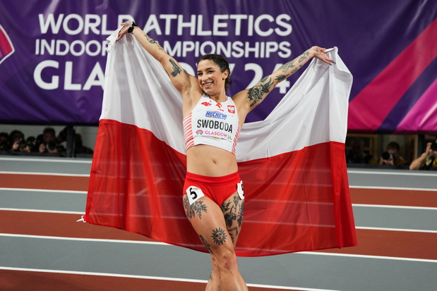 Ewa Swoboda zdoby?a srebrny medal podczas Halowych M? w Glasgow