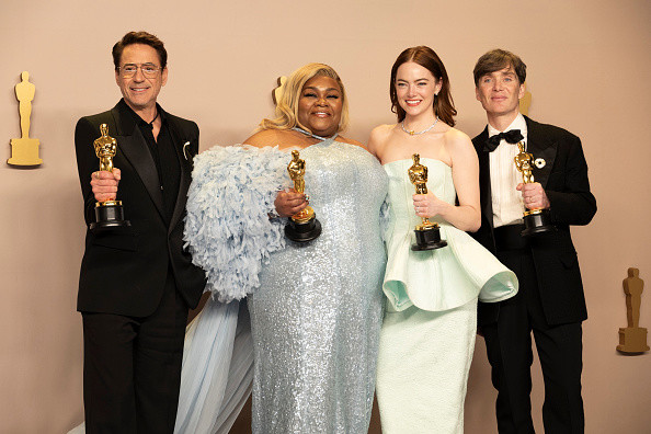 ROBERT DOWNEY JR., DA'VINE JOY RANDOLPH, EMMA STONE, CILLIAN MURPHY