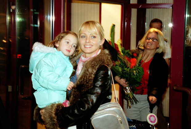 Izabella Scorupco z corka