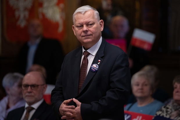 SPOTKANIE MARIUSZA BLASZCZAKA Z MIESZKANCAM W ZIELONCE