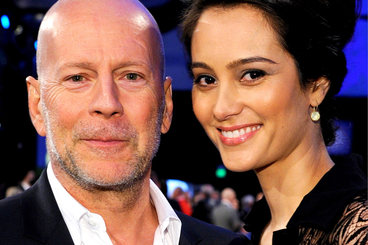 Bruce Willis, Emma Heming, Santa Monica, Kalifornia, 23.02.2013 rok