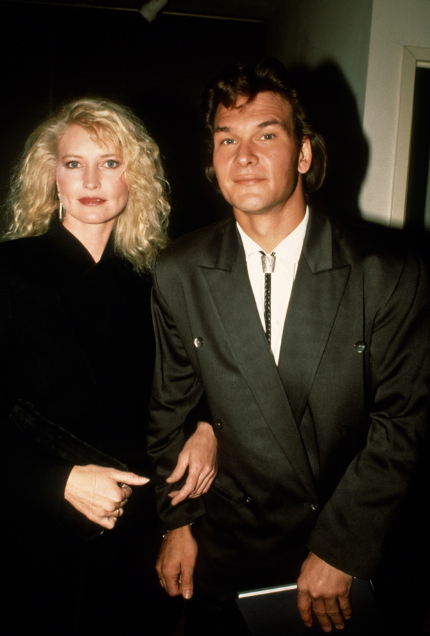 Patrick Swayze and wife Lisa Niemi