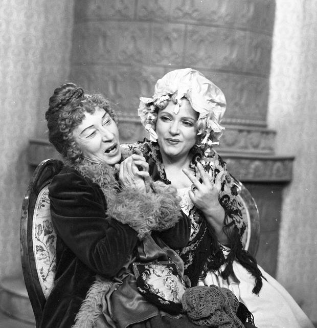 Irena Kwiatkowska i Anna Seniuk