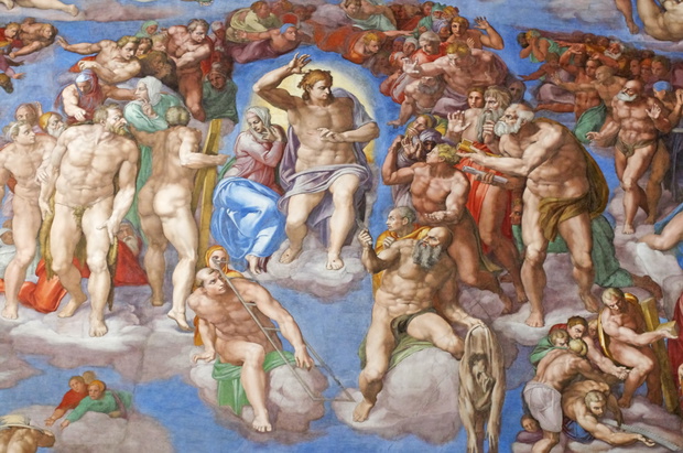 The Last Judgment by Michelangelo