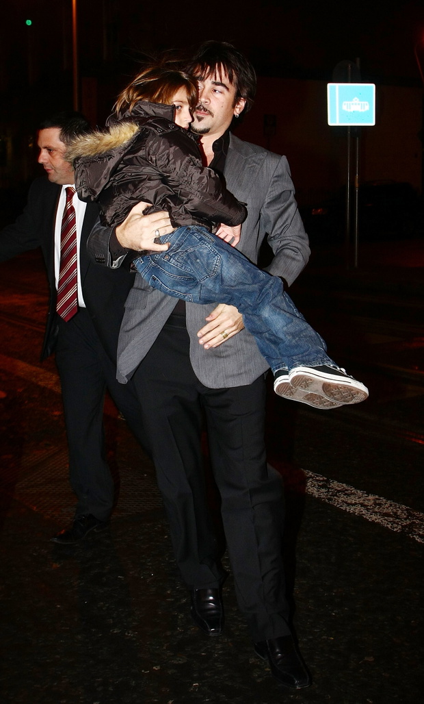 Colin Farrell Celebrates Brother's Marriage In Dublin