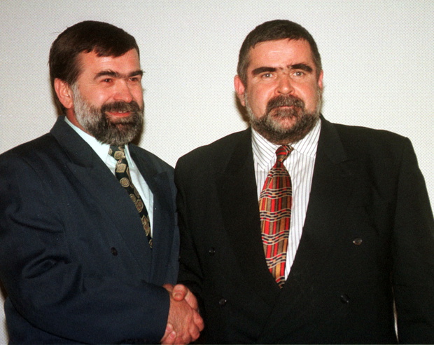 Janusz Rewiñski i sobowtór
