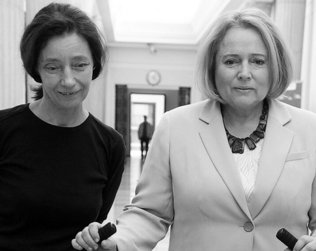 Barbara Sienkiewicz, Wanda Nowicka, Sejm RP, Warszawa, 02.10.2015 rok