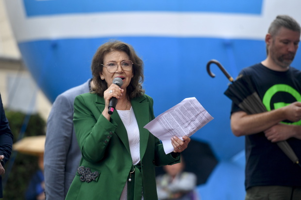 Na zdj.: Halina Frąckowiak, Fot. Piętka Mieszko/AKPA