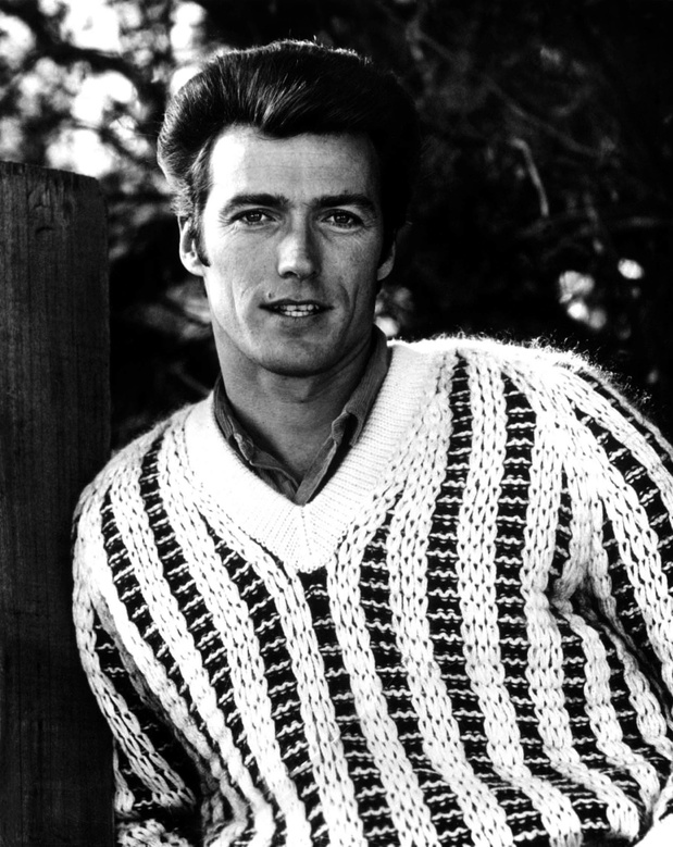 American Actor and director Clint Eastwood c. 1956