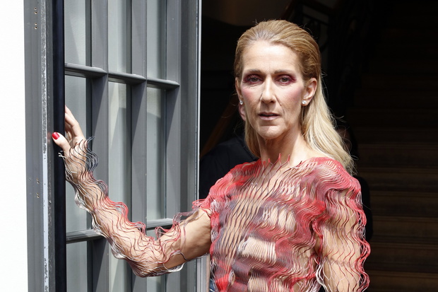 Celine Dion Seen Out And About In Paris