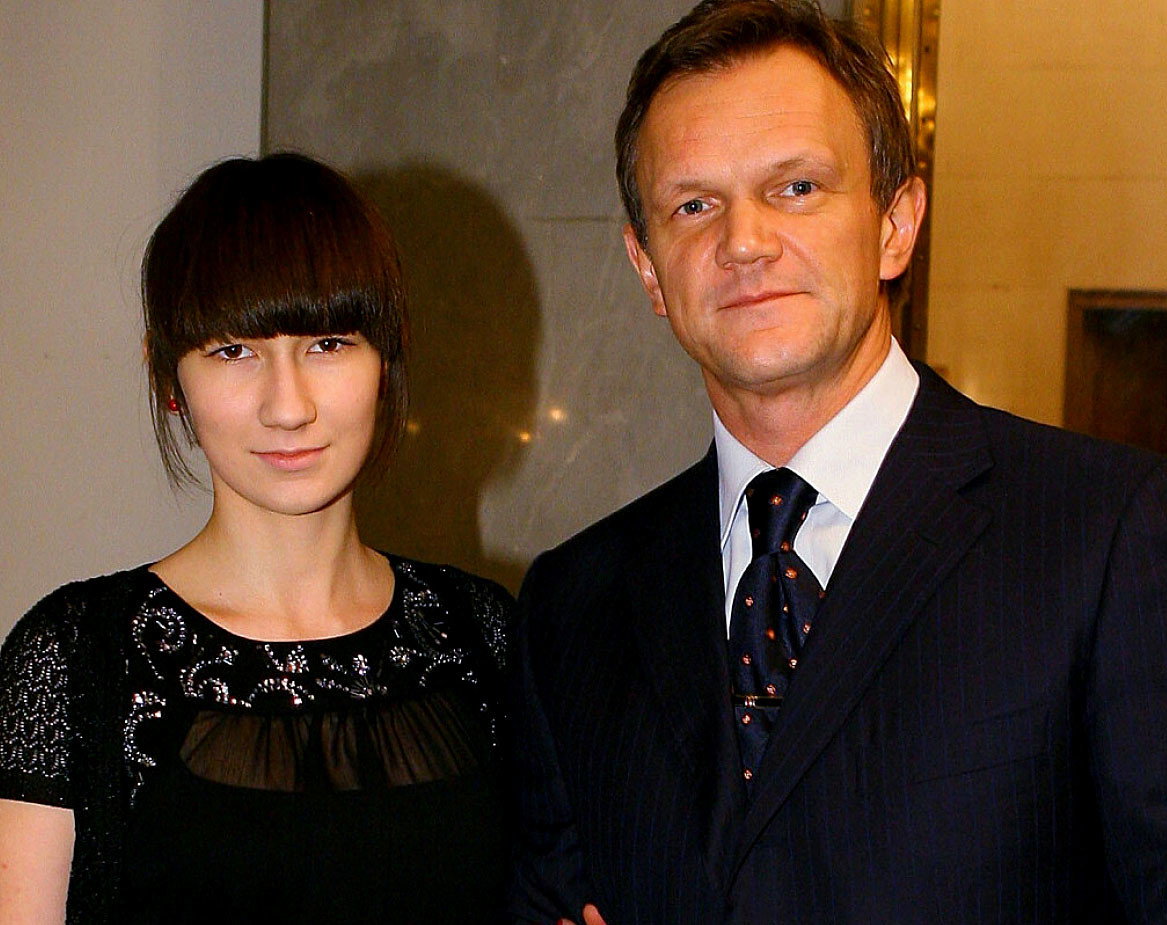 Cezary Pazura, Anastazja Pazura, Warszawa, 11.12.2007 rok
