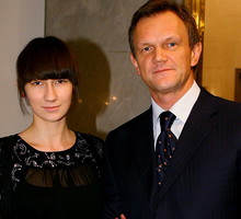 Cezary Pazura, Anastazja Pazura, Warszawa, 11.12.2007 rok