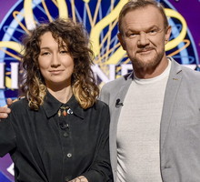 scena z: Cezary Pazura, Anastazja Pazura, SK:, , fot. Niemiec/AKPA